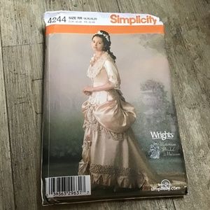 Simplicity Vintage / Victorian Bridal Dress Pattern